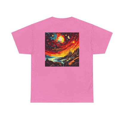 Galactic Sun Tee - Cosmic Comfort Tees - Inspired by Stardust, Suns & Wellness