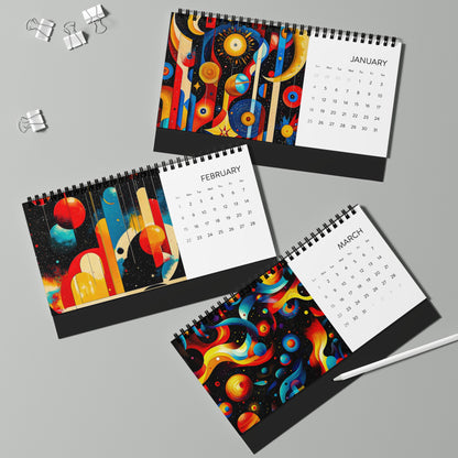 Cosmic Desktop Calendar 2026 - Stardust, New Horizons & Nebulas