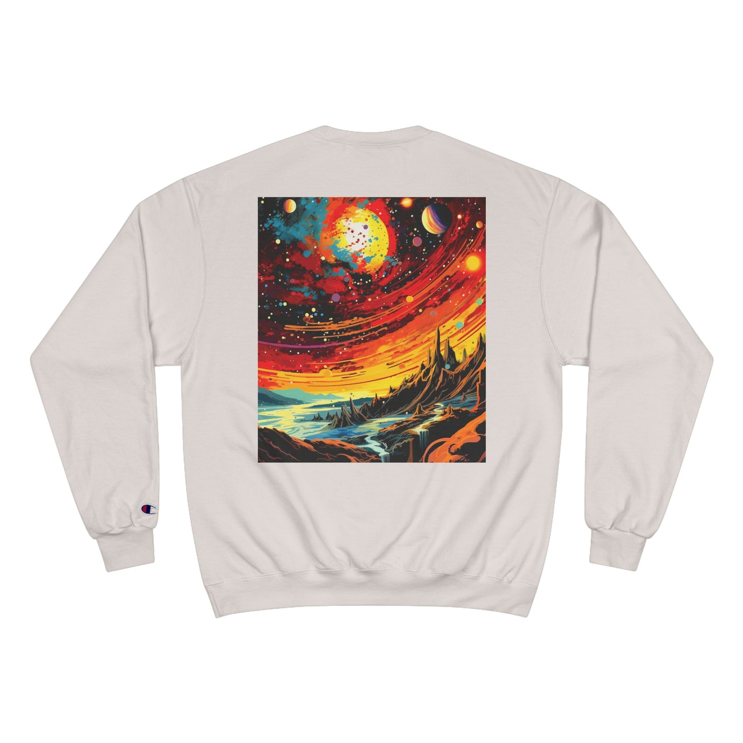 Cosmic Adventure Sweatshirt - Stardust & Nebulas Design