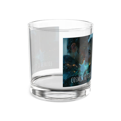Cosmic Rocks Glass, Personalized Drinkware, Perfect Gift for Sci-Fi Lovers, Home Bar Decor, Evening Entertainment