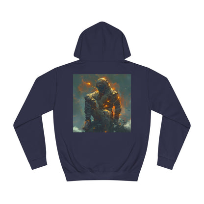 College Hoodie - The Strength Within - Stardust, Event Horizons & Nebulas - Inspired To Reach Within and Find Strength