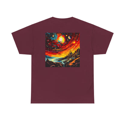 Galactic Sun Tee - Cosmic Comfort Tees - Inspired by Stardust, Suns & Wellness