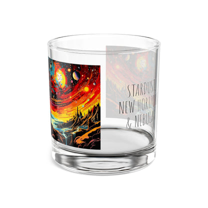 Cosmic Rocks Glass, Space-Themed Drinkware for Stargazers, Unique Gift for Astronomers and Sci-Fi Fans, 10oz Whiskey Glass, Perfect [...]