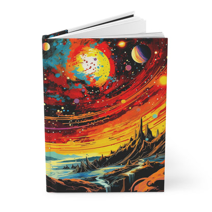 Cosmic Horizons Hardcover Journal — Stardust, New Horizons & Nebulas