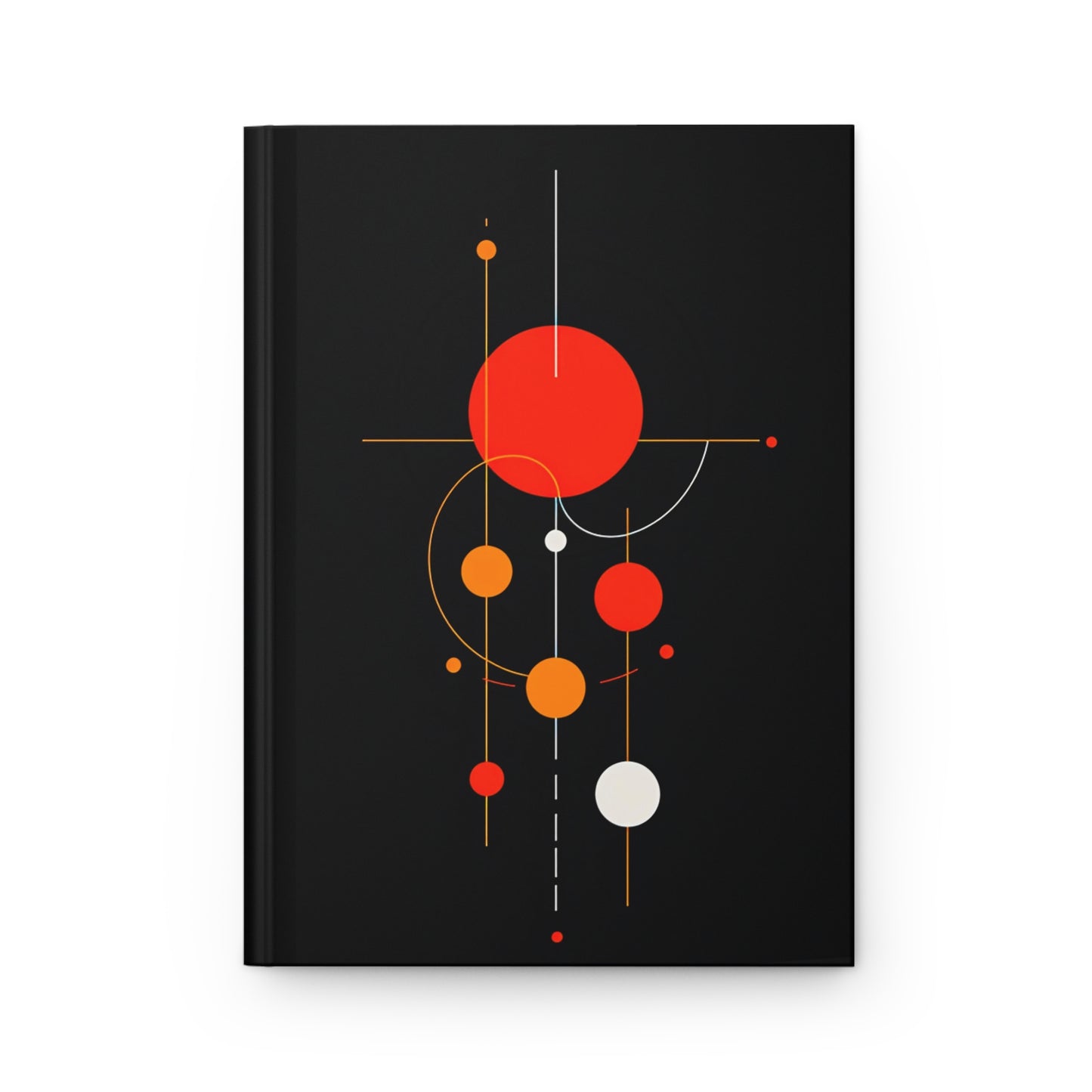 Modern Abstract Hardcover Journal for Creatives, Art Journal, Diary, Gifts for Writers, Bullet Journal, Minimalist Stationery