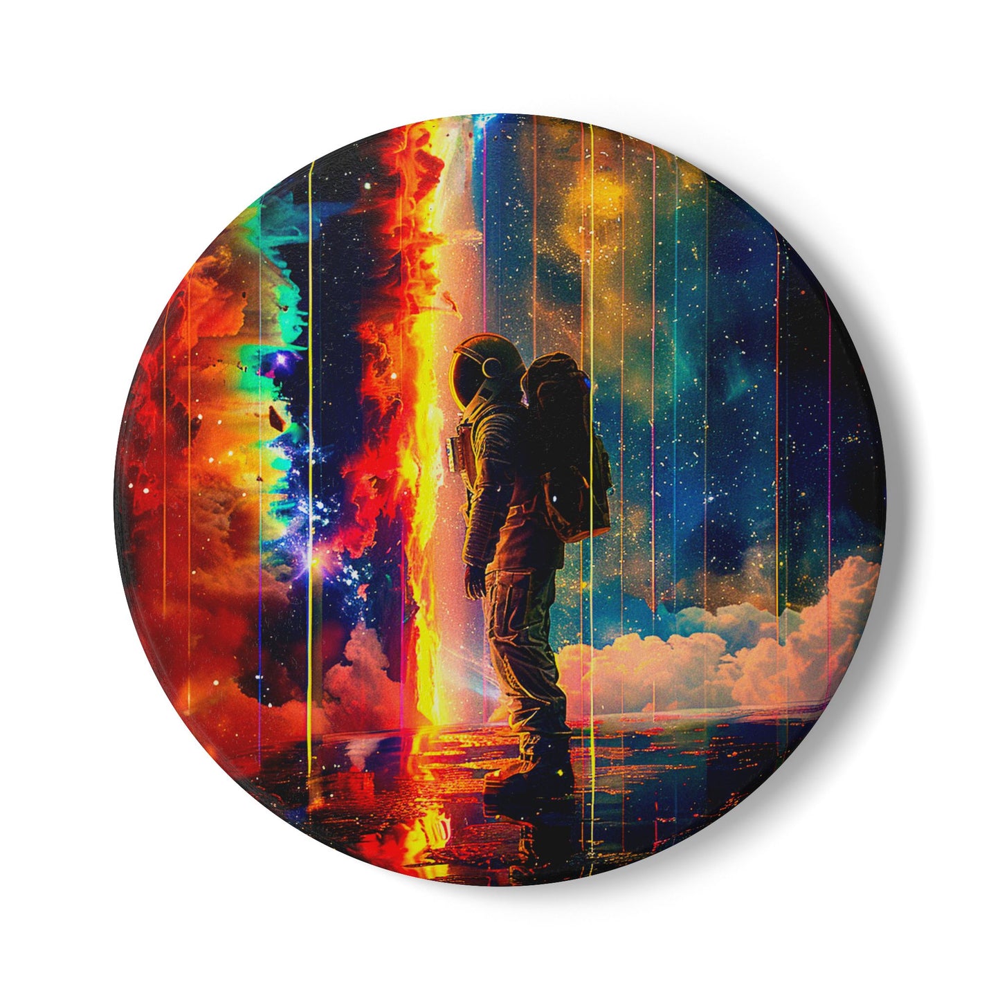 Astronaut Cosmic Ceramic Coaster | Space-Themed Drink Coaster | Gift for Space Lovers, Home Decor, Housewarming, Unique Gifts, [...]