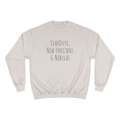Cosmic Adventure Sweatshirt - Stardust & Nebulas Design