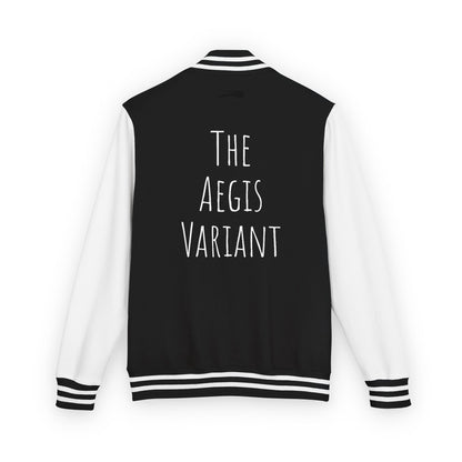 Unisex Heavyweight Letterman Jacket with Inspirational Quotes