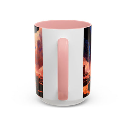 Cosmic Landscape Coffee Mug | Space Art Cup, Gift for Astronomers, Unique Home Decor, Sci-Fi Mug, Coffee Lover's Present