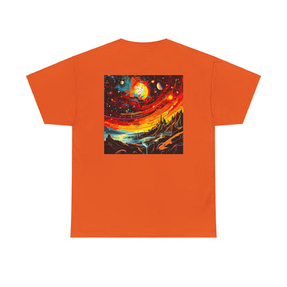 Galactic Sun Tee - Cosmic Comfort Tees - Inspired by Stardust, Suns & Wellness