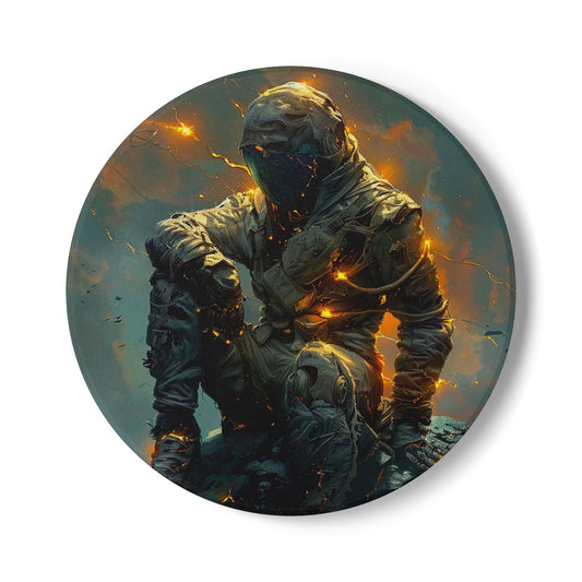 Cosmic Electric Spark - Ceramic Coaster