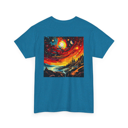 Galactic Sun Tee - Cosmic Comfort Tees - Inspired by Stardust, Suns & Wellness