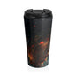 Stainless Steel Travel Mug with Cosmic Design – Perfect for Adventures and Daily Commutes