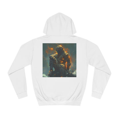 College Hoodie - The Strength Within - Stardust, Event Horizons & Nebulas - Inspired To Reach Within and Find Strength