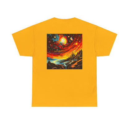 Galactic Sun Tee - Cosmic Comfort Tees - Inspired by Stardust, Suns & Wellness