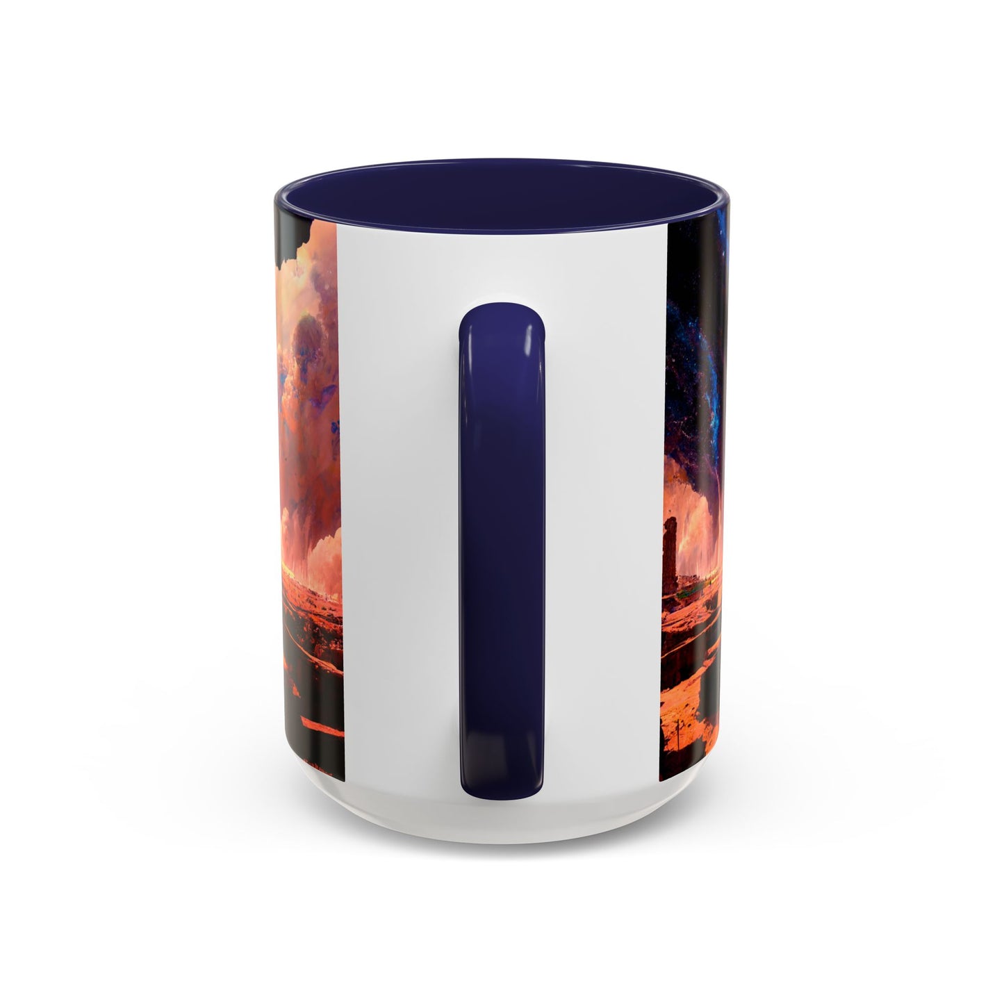 Cosmic Landscape Coffee Mug | Space Art Cup, Gift for Astronomers, Unique Home Decor, Sci-Fi Mug, Coffee Lover's Present