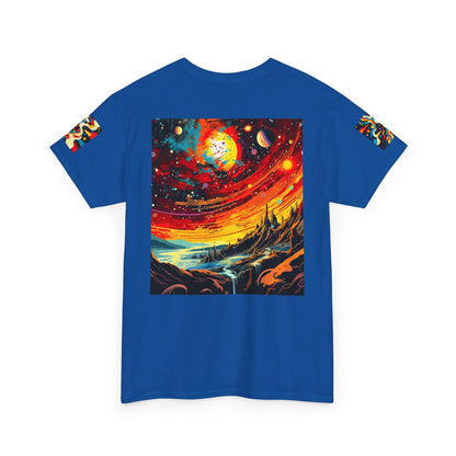 Cosmic Adventure Tee with Stellar Design