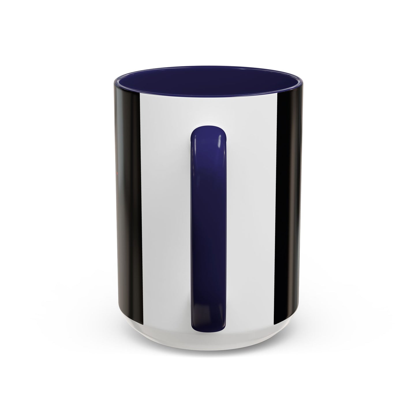 Modern Geometric Accent Coffee Mug - Unique Gift for Coffee Lovers, Stylish Home Decor, Office Essentials, Artistic Drinkware