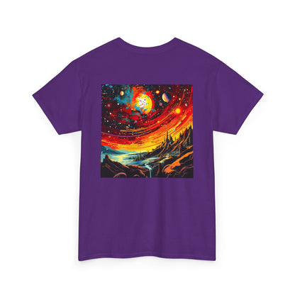 Galactic Sun Tee - Cosmic Comfort Tees - Inspired by Stardust, Suns & Wellness