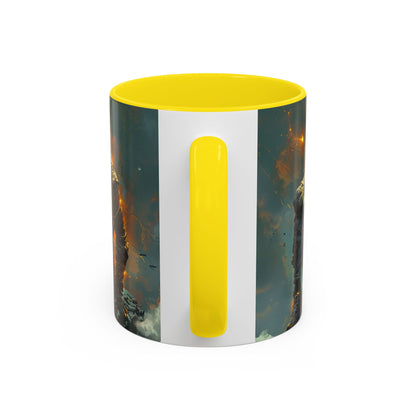 Cosmic Adventure Coffee Mug, Space-Themed Cup for Galaxy Lovers, Gift for Astronomers, Celestial Art Decor, Unique Birthday Present