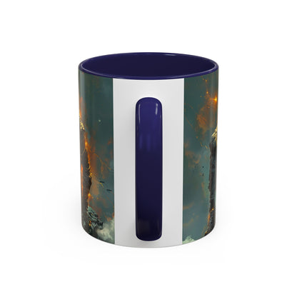 Cosmic Adventure Coffee Mug, Space-Themed Cup for Galaxy Lovers, Gift for Astronomers, Celestial Art Decor, Unique Birthday Present