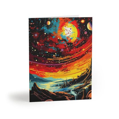 Assorted Greeting Cards Set - 8, 16, or 24 Pcs for All Occasions