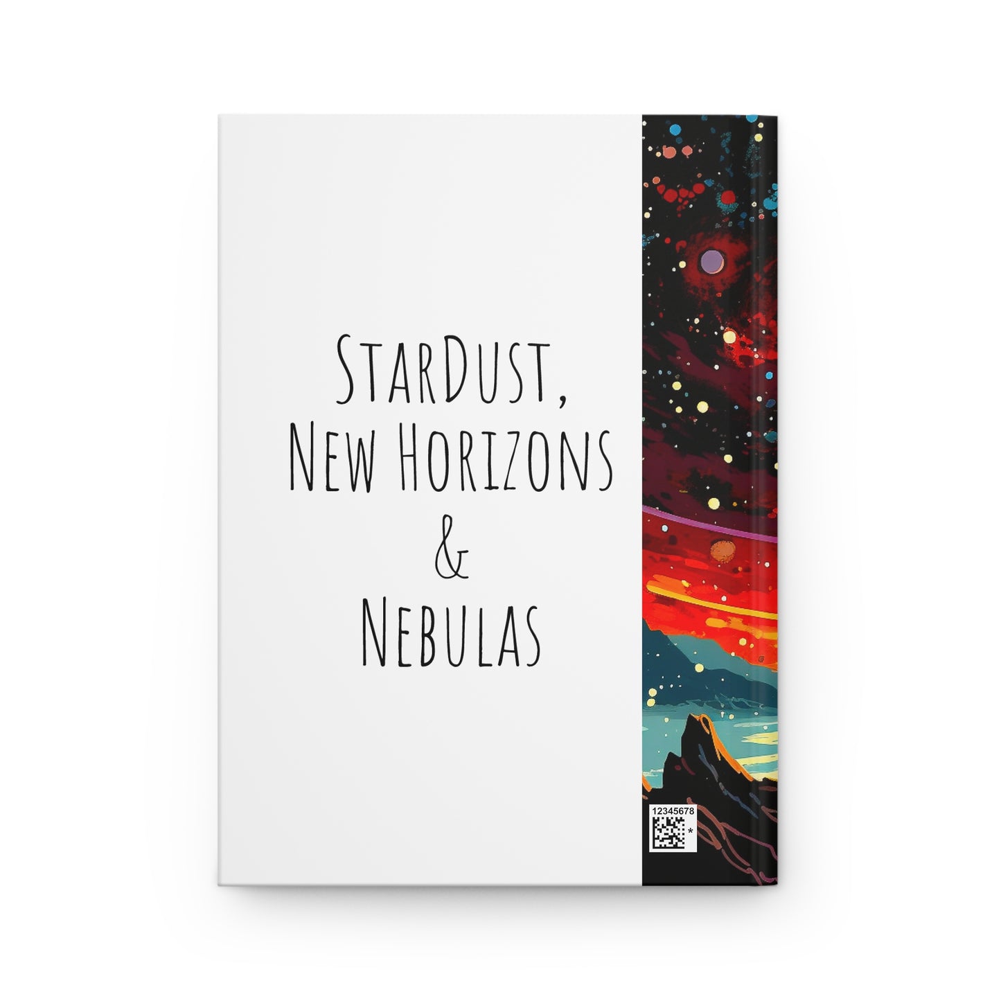 Cosmic Horizons Hardcover Journal — Stardust, New Horizons & Nebulas