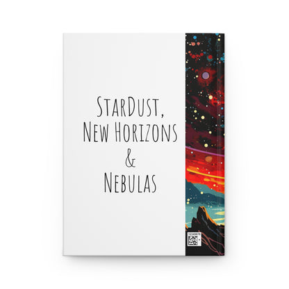 Cosmic Horizons Hardcover Journal — Stardust, New Horizons & Nebulas