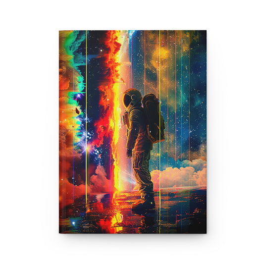 Cosmic Hardcover Journal - Perfect for Stargazers, Dreamers, Writers, Space Lovers, Inspirational Note-Taking