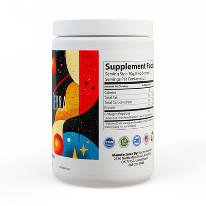 Cosmic Collagen Peptides Type I & III Supplement (350g, 12.3oz)