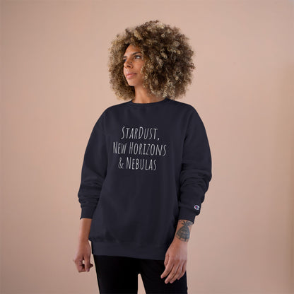 Cosmic Adventure Sweatshirt - Stardust & Nebulas Design