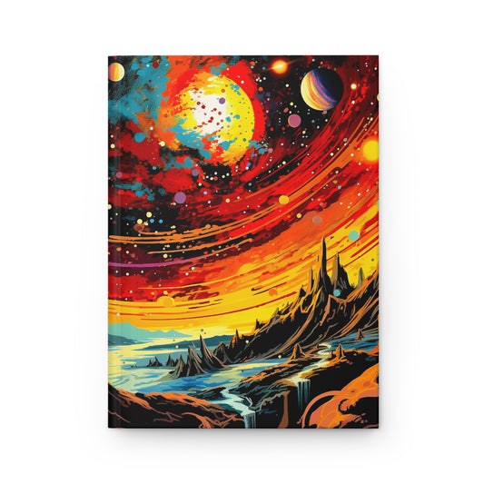 Cosmic Horizons Hardcover Journal — Stardust, New Horizons & Nebulas