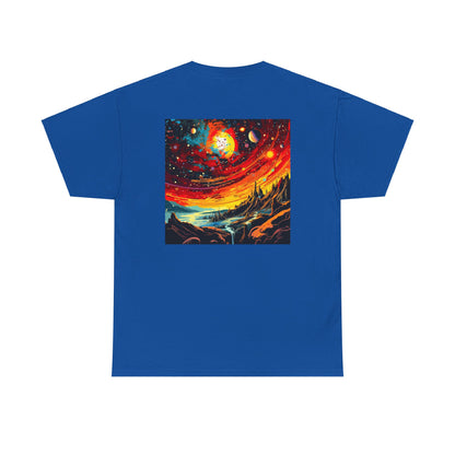 Galactic Sun Tee - Cosmic Comfort Tees - Inspired by Stardust, Suns & Wellness