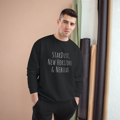 Cosmic Adventure Sweatshirt - Stardust & Nebulas Design