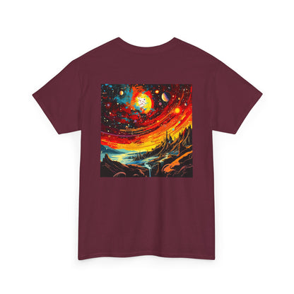 Galactic Sun Tee - Cosmic Comfort Tees - Inspired by Stardust, Suns & Wellness
