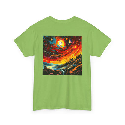 Galactic Sun Tee - Cosmic Comfort Tees - Inspired by Stardust, Suns & Wellness