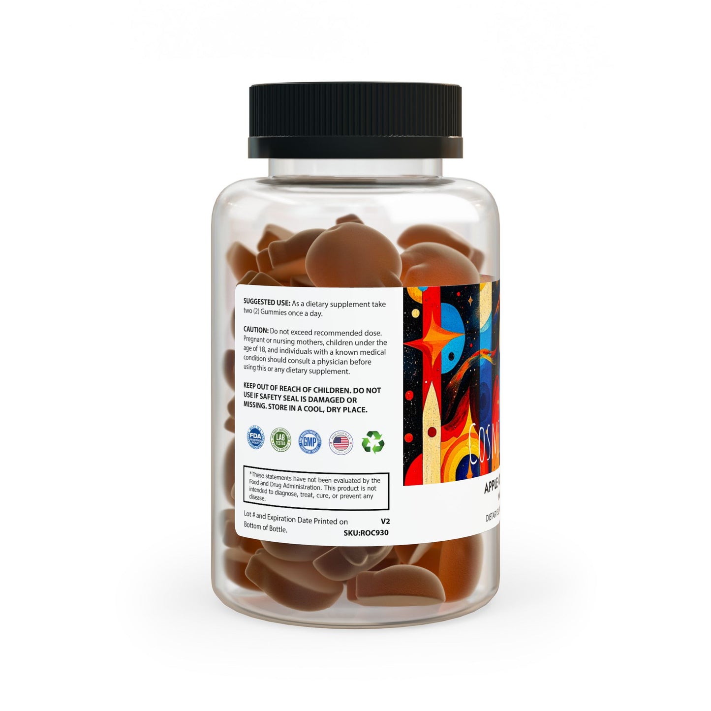 Apple Cider Vinegar Gummies (60 Gummies)