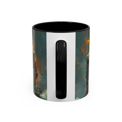 Cosmic Adventure Coffee Mug, Space-Themed Cup for Galaxy Lovers, Gift for Astronomers, Celestial Art Decor, Unique Birthday Present