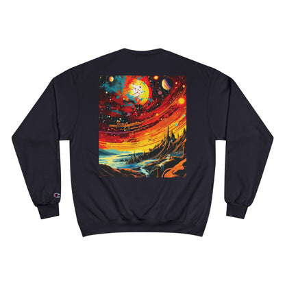Cosmic Adventure Sweatshirt - Stardust & Nebulas Design
