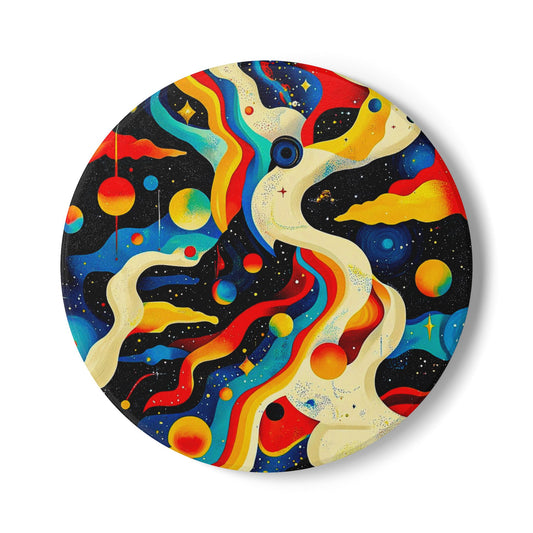 Cosmic Ceramic Coaster