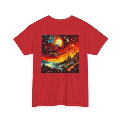 Galactic Sun Tee - Cosmic Comfort Tees - Inspired by Stardust, Suns & Wellness