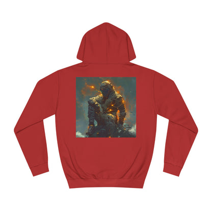 College Hoodie - The Strength Within - Stardust, Event Horizons & Nebulas - Inspired To Reach Within and Find Strength