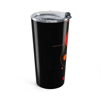 Modern Minimalist 20oz Tumbler - Stylish Travel Mug with Abstract Design