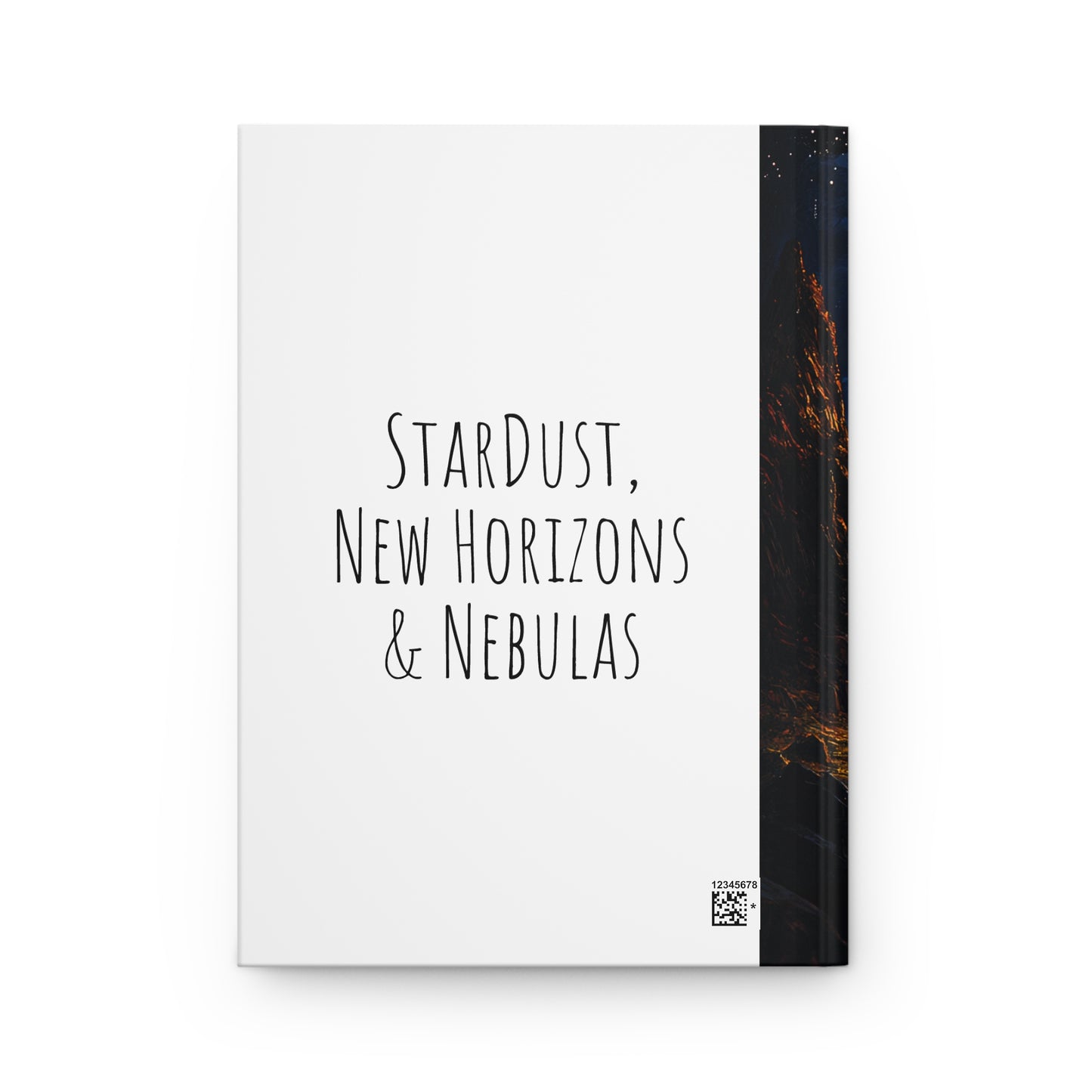 Starlit Adventure Journal - Dreamy Hardcover Notebook for Writers, Students, Hikers, Travelers, Gift for Nature Lovers, Starry Sky Design