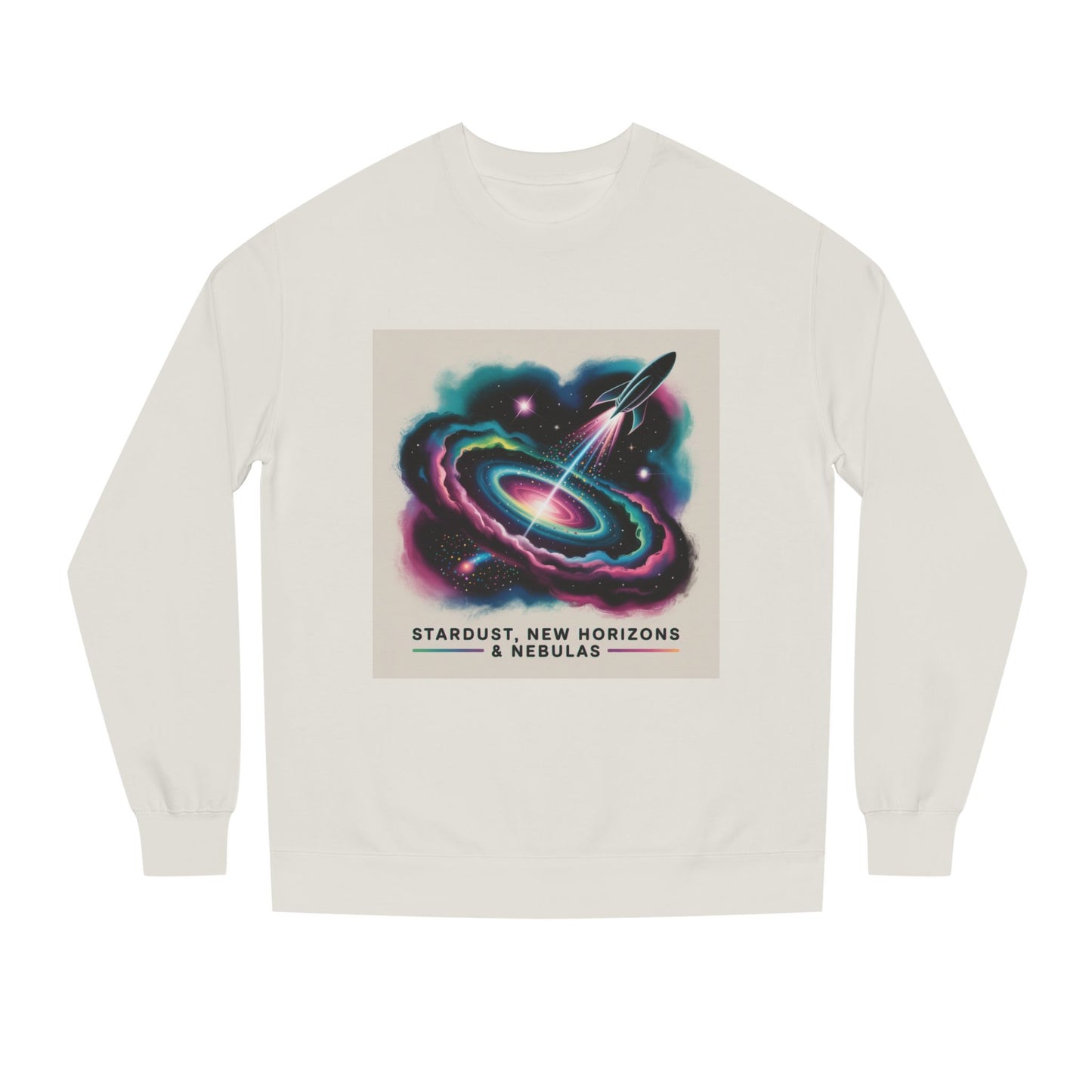 Cosmic Nebula Sweatshirt — Stardust, New Horizons & Nebulas Graphic Crewneck