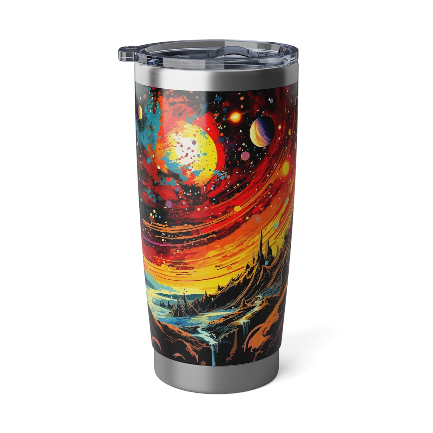 Cosmic Landscape Tumbler — 20oz Insulated Travel Cup
