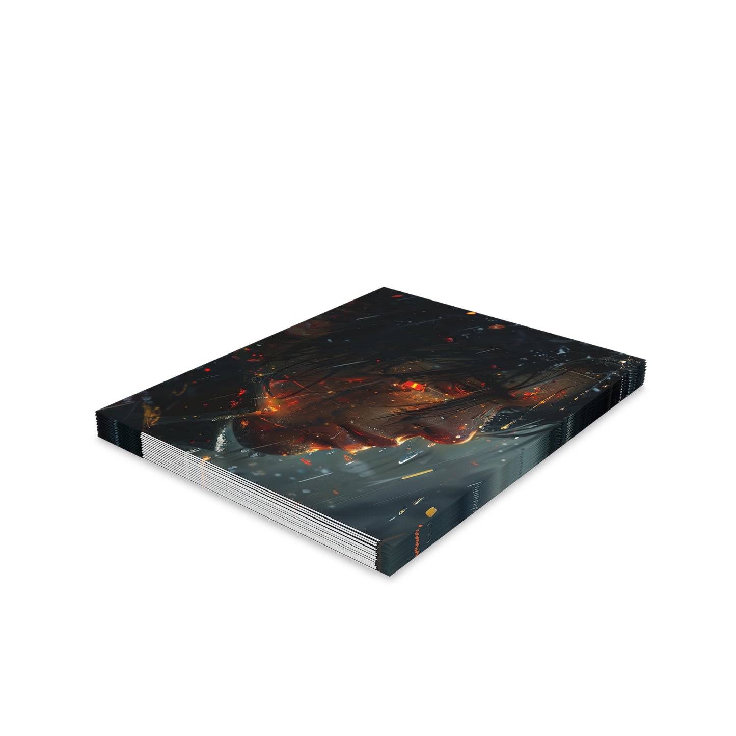 Elegant Blank Greeting Cards Set - 8, 16, or 24 Pack