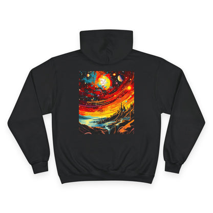 Galactic Adventure Champion Hoodie - Stardust, New Horizons & Nebulas Graphic