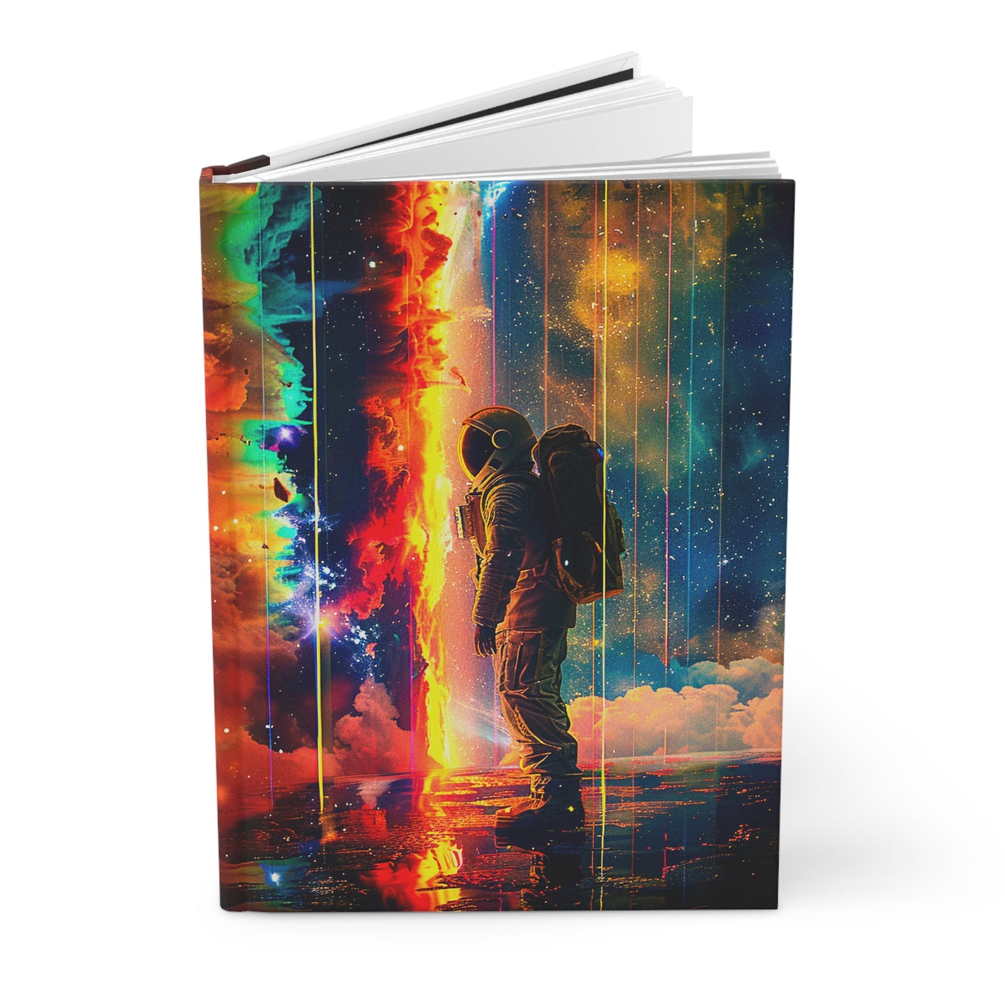 Cosmic Hardcover Journal - Perfect for Stargazers, Dreamers, Writers, Space Lovers, Inspirational Note-Taking
