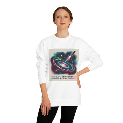 Cosmic Nebula Sweatshirt — Stardust, New Horizons & Nebulas Graphic Crewneck